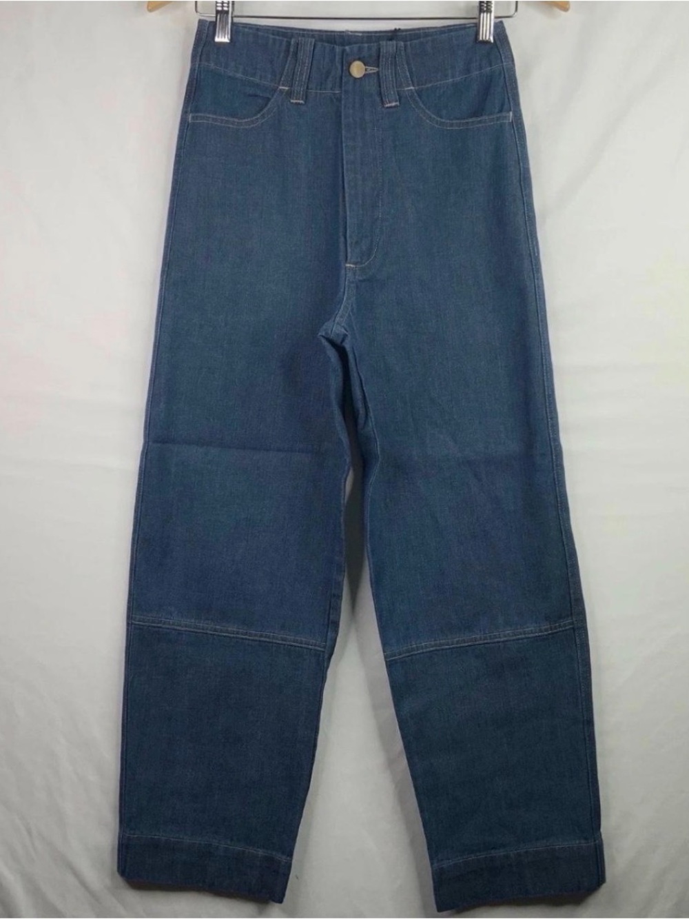 NEW Micaela Greg Seamed Jean in Steel Blue, Size S / XS